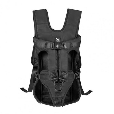 Mājdzīvnieku pārvadātājs Ērta regulējama Oksfordas auduma daudzfunkcionāla ūdensnecaurlaidīga brīvroku mugursoma suņu kaķu mugursoma lietošanai ārpus telpām