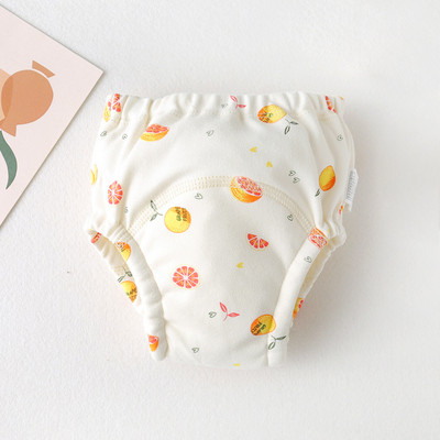 [Usurpon]Βαμβακερό παντελόνι εκπαίδευσης για μωρά Πάνες κιλότες Αδιάβροχες υφασμάτινες πάνες επαναχρησιμοποιούμενες πάνες για μωρά νήπια πάνες για παιδιά