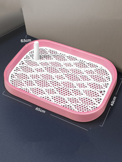 Prijenosni kućni ljubimac Plastična obuka za nošenje toaleta sa stubom Podloga za WC školjku Podložak za nošu Podloga za dresiranje WC školjke Dog Cat Cleaning Supp