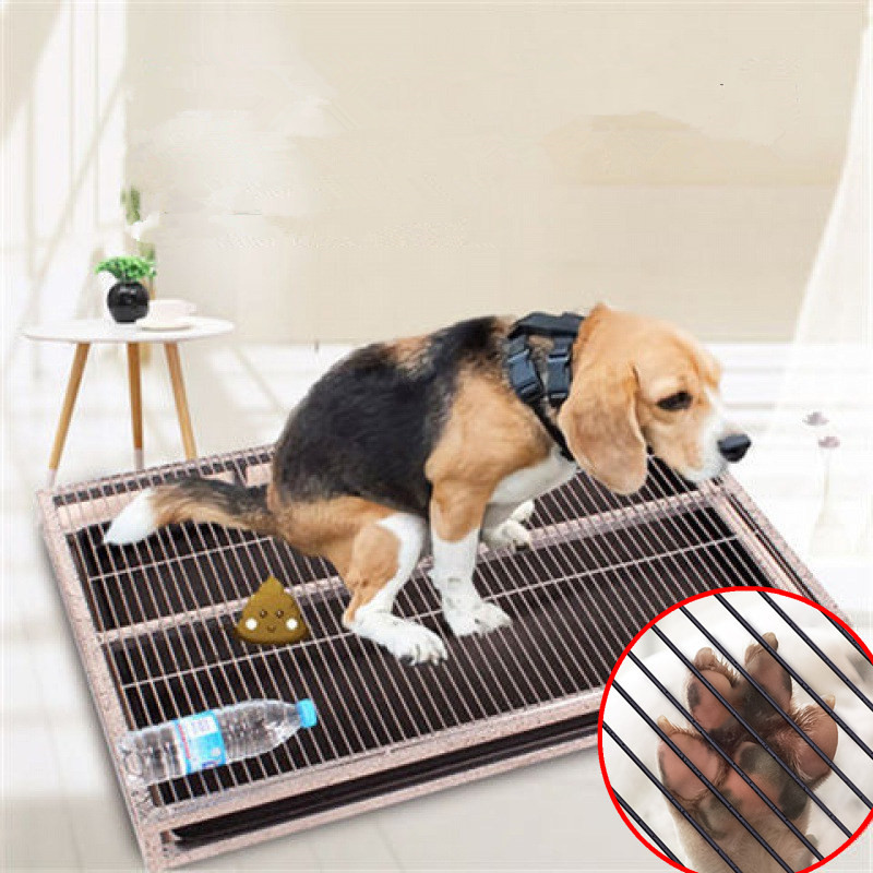 Suņu tualetes nerūsējošā tērauda pakaišu kastes lieliem suņiem iekštelpu suņu tualetes apmācība kucēnu pakaišu kastes smilšu baseina mājdzīvnieku tīrīšanas rīki
