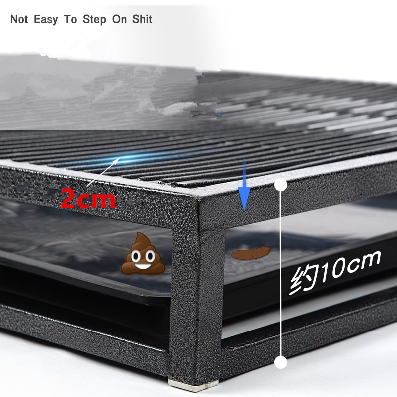 Suņu tualetes nerūsējošā tērauda pakaišu kastes lieliem suņiem iekštelpu suņu tualetes apmācība kucēnu pakaišu kastes smilšu baseina mājdzīvnieku tīrīšanas rīki