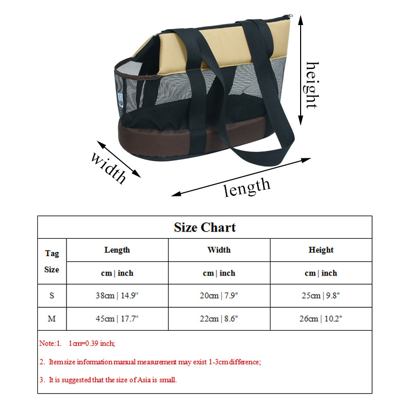 Suņu somas Pārnēsājamas suņu pārnēsāšanas somas Tīkla elpojošas somas maziem suņiem Salokāmas kaķu rokassomas Ceļojumu mājdzīvnieku soma transportēšanas soma