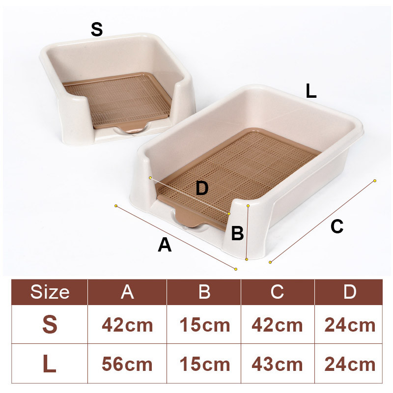 Kućni ljubimac, pas, mačka, držač za WC školjku, držač za unutarnje čišćenje Noša, plastična WC posuda za štene za male srednje velike pse, dodaci