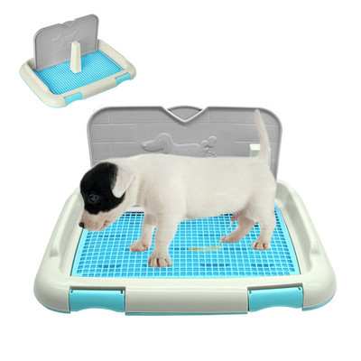 Kaasaskantav lemmikloomade sisekäimla koertele Wc koertele Koerte tualett-alus Kergesti puhastatav simulatsioonisein, rebenenud kutsikapadi
