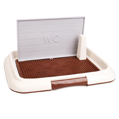 Kaasaskantav lemmikloomade sisekäimla koertele Wc koertele Koerte tualett-alus Kergesti puhastatav simulatsioonisein, rebenenud kutsikapadi