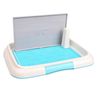 Kaasaskantav lemmikloomade sisekäimla koertele Wc koertele Koerte tualett-alus Kergesti puhastatav simulatsioonisein, rebenenud kutsikapadi
