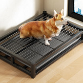 Suņu tualete Nerūsējošā tērauda Suņu pakaišu kastes Mazgājamas tualetes suņiem Apmācības paklājs Iekštelpu suņiem Tualetes tīrīšanas rīks Mājdzīvnieku piederumi