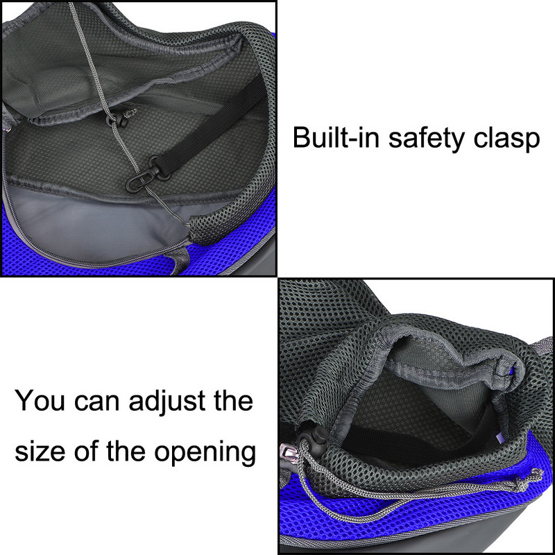 Nosilice i torbe za pse Mrežasta mreža za putovanja na otvorenom Oxford remen Torba za rame Ruksak za kućne ljubimce Torbica