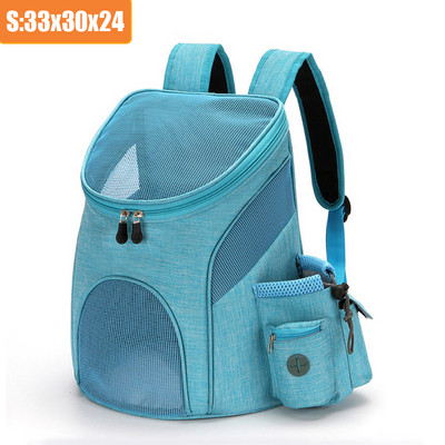 Prijenosna mrežasta torba za pse Prozračna ruksak za pse Sklopiva torba za nošenje mačaka velikog kapaciteta Prijenosna nosiljka za kućne ljubimce za putovanja na otvorenom