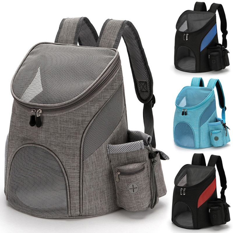 Prijenosna mrežasta torba za pse Prozračna ruksak za pse Sklopiva torba za nošenje mačaka velikog kapaciteta Prijenosna nosiljka za kućne ljubimce za putovanja na otvorenom