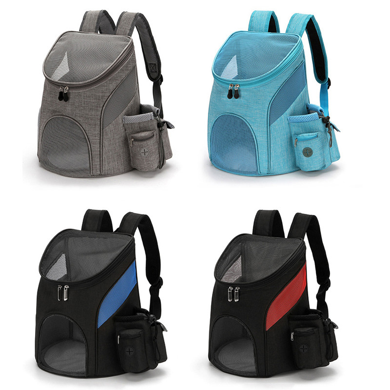 Prijenosna mrežasta torba za pse Prozračna ruksak za pse Sklopiva torba za nošenje mačaka velikog kapaciteta Prijenosna nosiljka za kućne ljubimce za putovanja na otvorenom