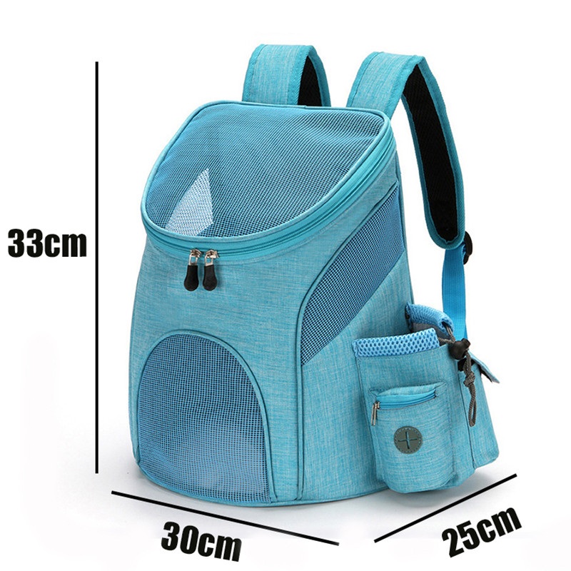 Prijenosna mrežasta torba za pse Prozračna ruksak za pse Sklopiva torba za nošenje mačaka velikog kapaciteta Prijenosna nosiljka za kućne ljubimce za putovanja na otvorenom