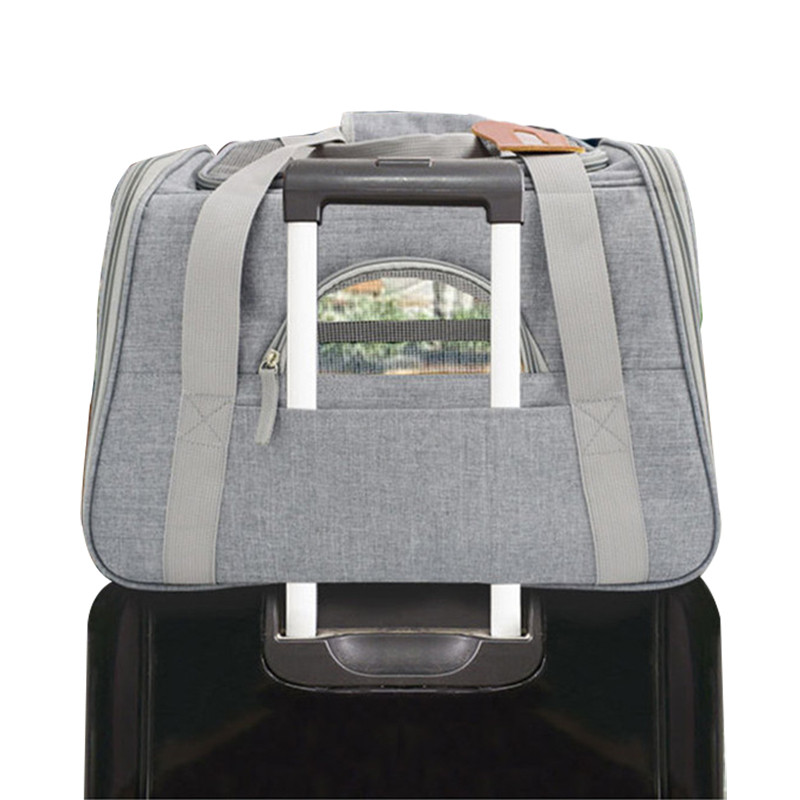 Nosiljka za pse Putna torba za mačke Prozračna autosjedalica Nosilice za pse za male štene Sigurnosna reflektirajuća prijenosna torba za kućne ljubimce