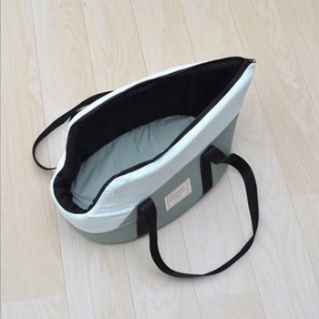 Αναπνεύσιμη τσάντα για κατοικίδια Εξωτερική τσάντα χιαστί ταξιδιού για μικρά σκυλιά Γάτες Αεριζόμενη τσάντα πλάτης με έναν ώμο Αναδιπλούμενη μαλακή τσάντα