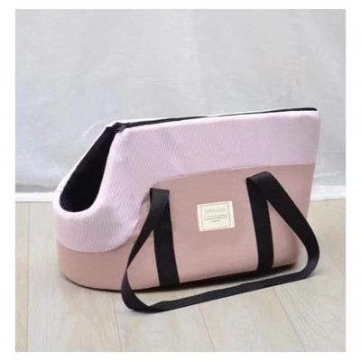 Prozračna torba za kućne ljubimce Putna torba za vanjska putovanja preko ramena za male pse Mačke Prozračna ruksak na jedno rame Ručna torba Sklopiva mekana torba