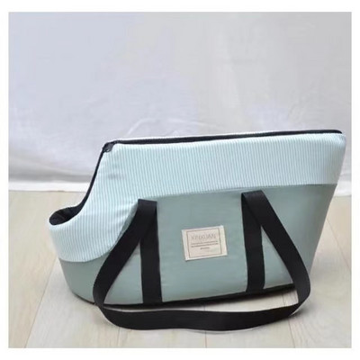 Prozračna torba za kućne ljubimce Putna torba za vanjska putovanja preko ramena za male pse Mačke Prozračna ruksak na jedno rame Ručna torba Sklopiva mekana torba