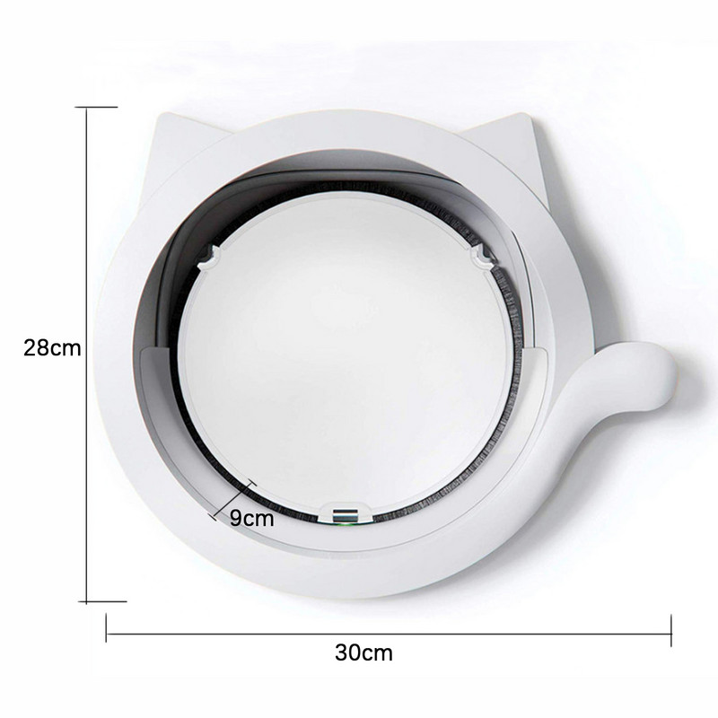 Vormid Sisemised välisuksed ümmargused uksed Juurdepääs lemmiklooma kassi koera ukse ava Suund juhitav mänguasi lemmikloomade koolitamiseks Lemmikloomatarbed 4-suunaline