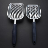 Lopatica za mačji pijesak s dugom ručkom Velika metalna lopatica za pijesak s dubokom lopatom Alat za čišćenje kućnih ljubimaca