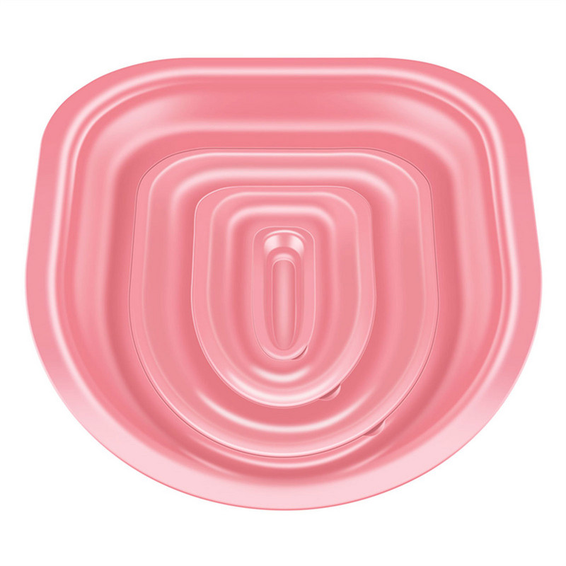 Väikese ja keskmise vastupidavusega eemaldatava kassi tualettruumi treeneri soonega disain, kerge ja sile ABS kasside treenimistarbed