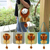 Prikolice za bicikle i za pse Životinjski oblici Show Head Kućni ljubimac Platnena torba za rame Mačka Pas Mala ručna torbica za izlaske