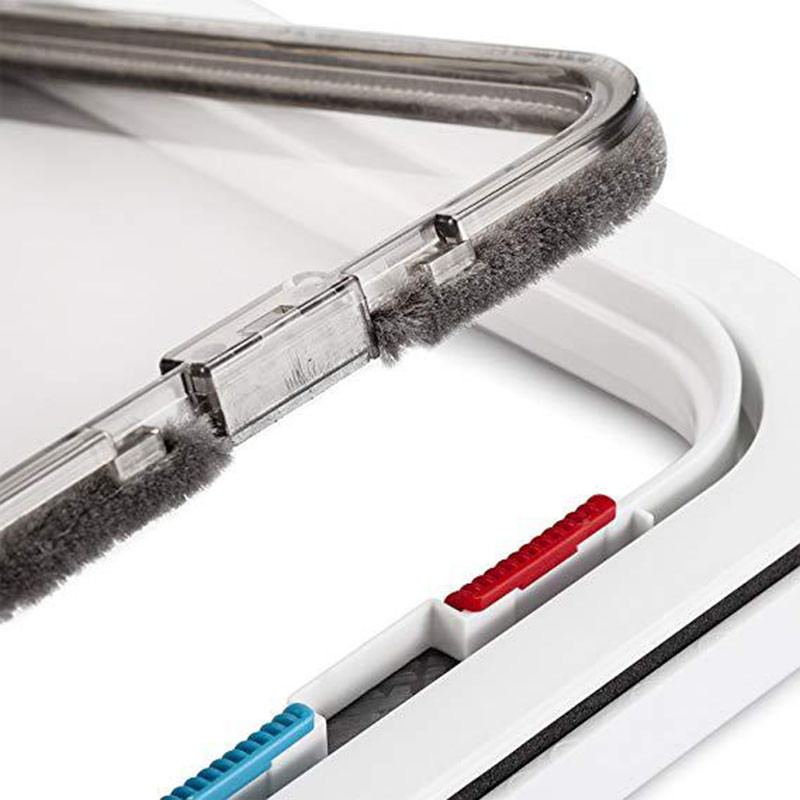 Viedās mājdzīvnieku durvis, četrvirzienu bloķēšanas drošības slēdzene ABS plastmasas suņu kaķu atloka durvis, vadāmas, virziena slēdža durvis, mazo mājdzīvnieku piederumi