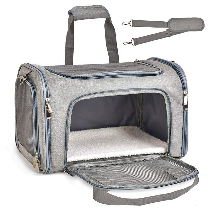 Mājdzīvnieki Suņu pārnēsāšanas soma Kaķu mugursoma Mājdzīvnieku pārnēsāšana Suņu Ceļojumu Somas Suņiem Kaķiem Aviopārvadājumi ar plecu siksnu Mājdzīvnieku piederumi