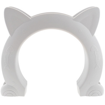 Sisseehitatud kassiuks Lemmiklooma uks klapita siseuks kruvidega Armas kiisukujuline auguline kassivärav Kassi-seljasõbralik