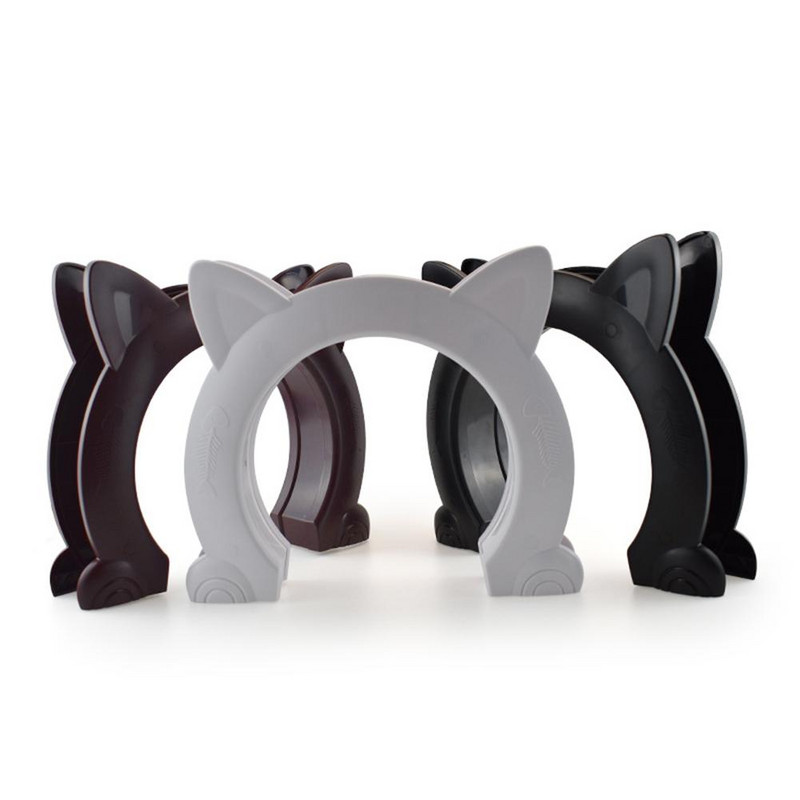 Mačka za kućne ljubimce Unutarnja vrata Oblik mačjih ušiju Dizajn otporan na habanje Jednostavna instalacija Za mačiće Proizvodi za kućne ljubimce Dodaci