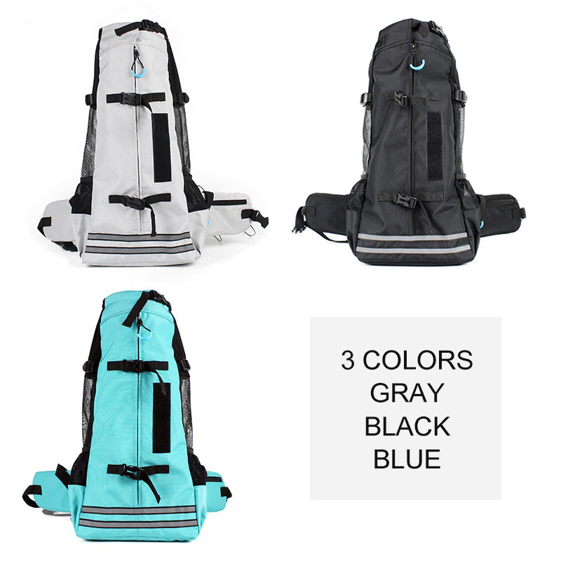 Naminių šunų nešiojimo krepšys Kuprinė katės šuniui Kelioninis krepšys Krepšys Corgi Bulldog Tinklinė kuprinė mažiems vidutinio dydžio dideliems šunims Naminiai gyvūnai Priedai