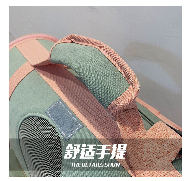 Višenamjenski modni udoban prozračni ruksak za pse Kreativni kavez za kućne ljubimce usklađenih boja za putovanja Prijenosne torbe za mačke