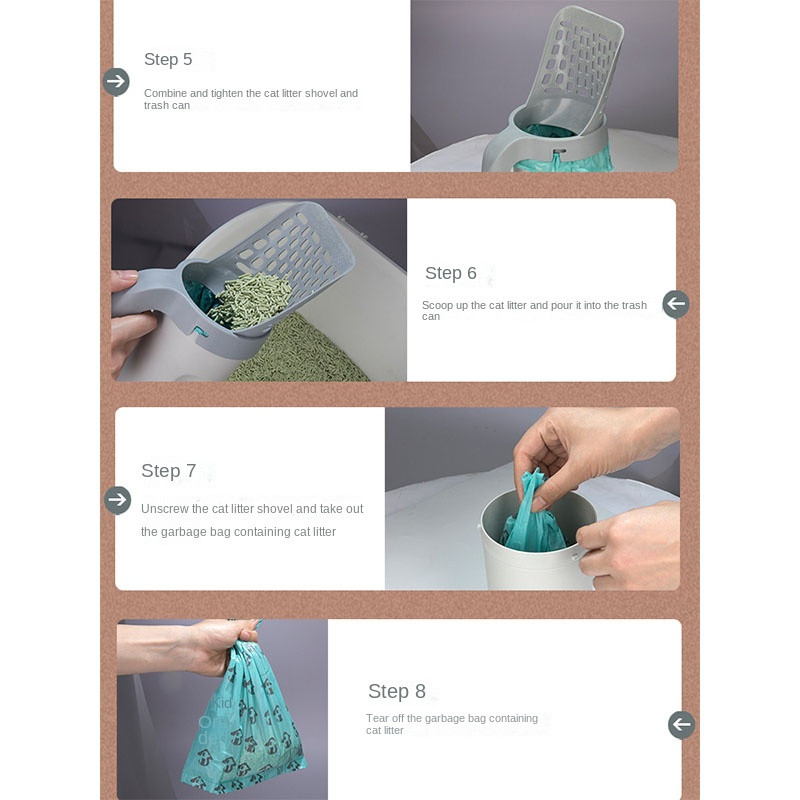 Lopata za mačji pijesak Samočisteća kutija za mačji pijesak Lopatica Lopatica za mačji pijesak Lopatica za pješčanik Izmet za mačke