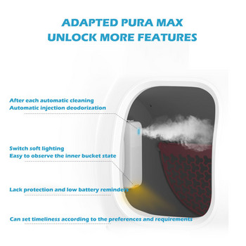 Smart K3 спрей за PETKIT MAX Litter Box Пречиствател на въздуха Антибактериална котешка тоалетна Дезодорант Машина за отстраняване на миризми 4-месечна издръжливост