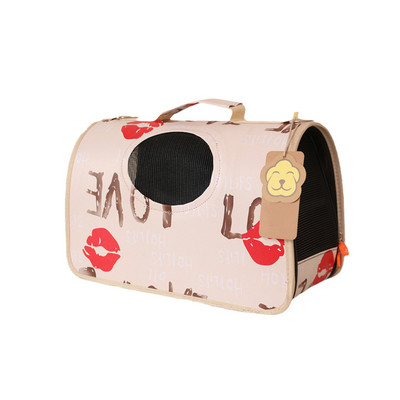 Elpojošs mājdzīvnieku suņu pārvadātājs maziem suņiem Saliekams kucēnu kaķu pārnēsāšanas soma Čivavas Sfinksa somas Ceļojumu talismani āra piederumi