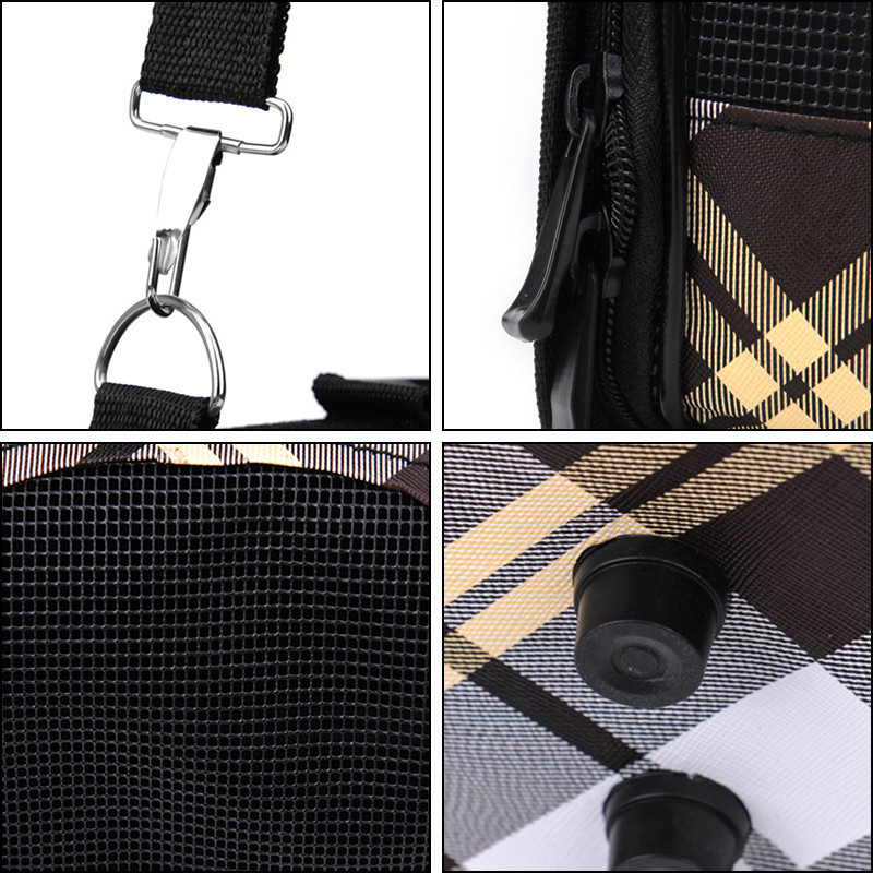 Elpojošs mājdzīvnieku suņu pārvadātājs maziem suņiem Saliekams kucēnu kaķu pārnēsāšanas soma Čivavas Sfinksa somas Ceļojumu talismani āra piederumi