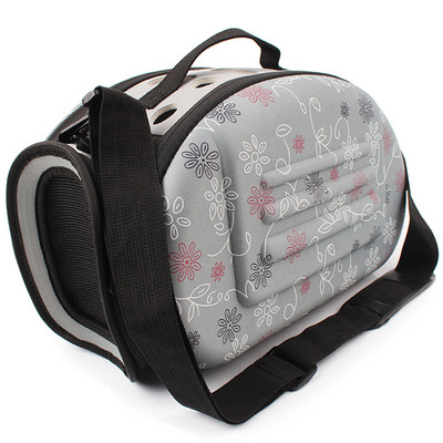 EVA prijenosne sklopive torbe za nošenje malih kućnih ljubimaca Pojedinačne vanjske prozračne transportne kutije za mačke, štene, pse, nosiljke 32*20*22 cm