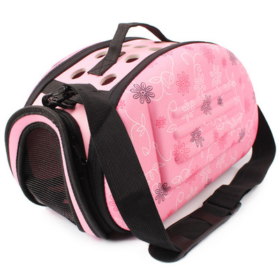 EVA prijenosne sklopive torbe za nošenje malih kućnih ljubimaca Pojedinačne vanjske prozračne transportne kutije za mačke, štene, pse, nosiljke 32*20*22 cm
