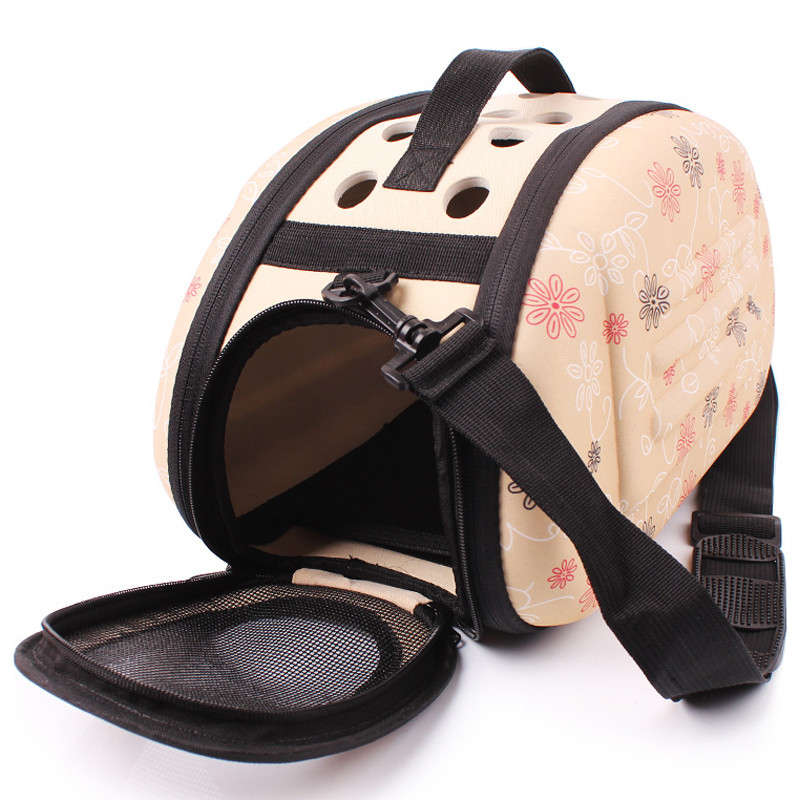 EVA prijenosne sklopive torbe za nošenje malih kućnih ljubimaca Pojedinačne vanjske prozračne transportne kutije za mačke, štene, pse, nosiljke 32*20*22 cm