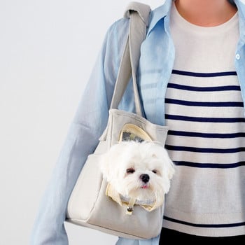 Преносима чанта за носене на кучета Меки дишащи чанти за кученца Котешка раница за пътуване на открито Продукти за домашни любимци Носене за домашни любимци 5 кг