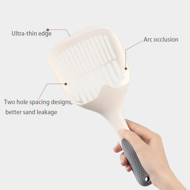 Plastmasas kaķu pakaišu liekšķere, izturīga mājdzīvnieku kakas lāpsta Praktiski mājdzīvnieki kaķu liekšķere Kaķu smilšu tīrīšanas līdzekļi kaķiem, piederumi