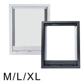 Premium Cat Dogs Flap Durvis Caurspīdīgi mājdzīvnieku piederumi Kaķēnu kucēnu vārti