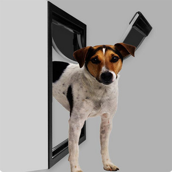 Premium Cat Dogs Flap Doors Διαφανές προμήθειες για κατοικίδια Kitten Puppies Gate