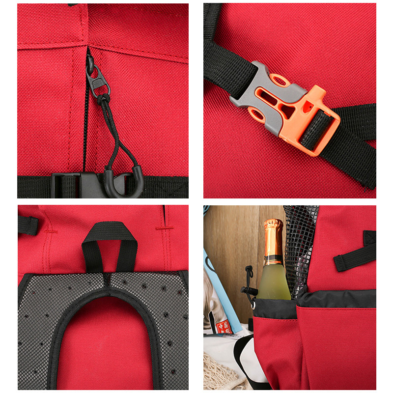 Välireisi koerte seljakott väikestele keskmistele koertele kutsikate hingav kandekott Prantsuse buldogi taksikoer Labradori lemmikloomade tarvikud