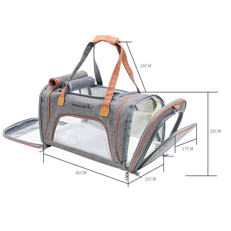 Torbe za nošenje pasa Prijenosni ruksak za pse i mačke za kućne ljubimce Prozračna torba za nošenje za mačke Prijevozna torba za mačke odobrena od zrakoplovnih kompanija Mali psi