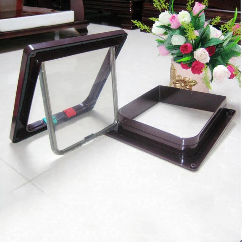 Sigurnosna preklopna vrata za pse koje se mogu zaključati u 4 smjera za mačiće Štenci Kućni ljubimci ABS plastika Životinje Mala mačka Vrata za pse Oprema za kućne ljubimce