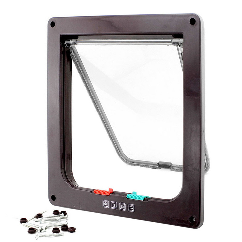 Badu.bg Pet Dog Cat Flap Window Anti Escape Safety Gate Door Врата за ...