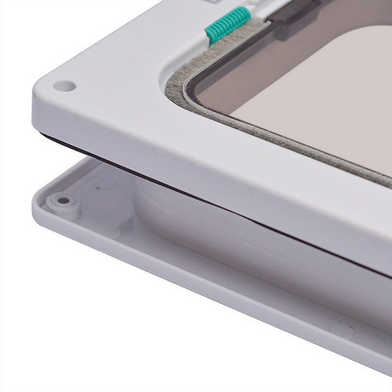 Kutyaajtó Abs Anyag Műanyag Ajtó Nyitás Beépítés Zárható Biztonsági Fékajtó Állat Kisállat macskák Kutyák Kisállat Kapu