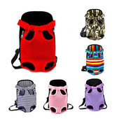 Mājdzīvnieku suņu nēsāšanas mugursoma Tīkla maskēšanās āra ceļojumu izstrādājums Elpojošs plecu roktura somas maziem suņu kaķiem Krūškurvja komplekts