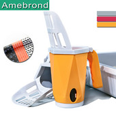 Lopatica za mačji pijesak, samočisteća lopata za mačji pijesak, lopatica za mačji toalet s držačem za vrećice za pješčanik s pijeskom, pribor za mačke