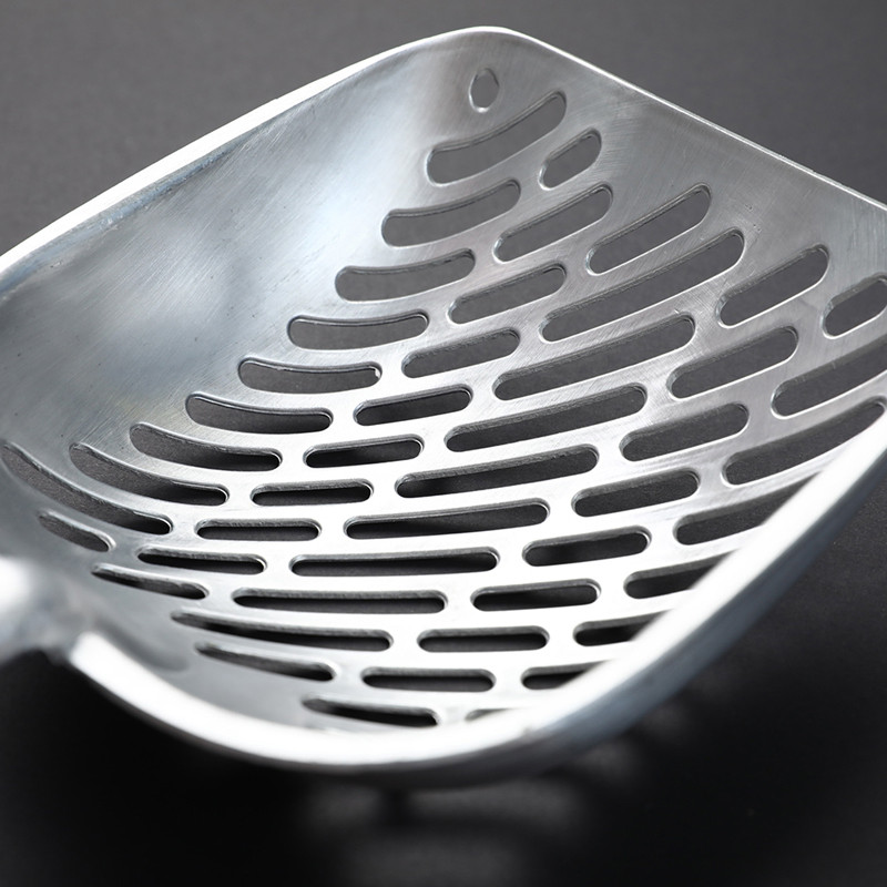 Lopatica za mačji pijesak s dugom drškom, velika metalna lopatica za pijesak, pribor za kućne ljubimce s dubokom lopaticom, alati za čišćenje kućnih ljubimaca