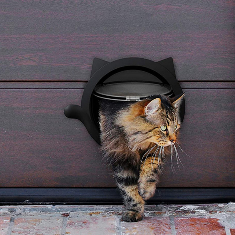 4 načina Kalupi Unutrašnjost Vanjska Okrugla vrata Pristup Kućni ljubimac Mačka Pas Smjer otvora na vratima Igračka za dresuru kućnih ljubimaca Potrepštine za kućne ljubimce